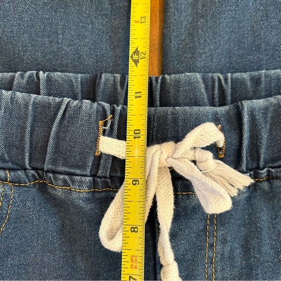 Denim High Waisted Denim Jogger Jeans - Picture 8 of 9